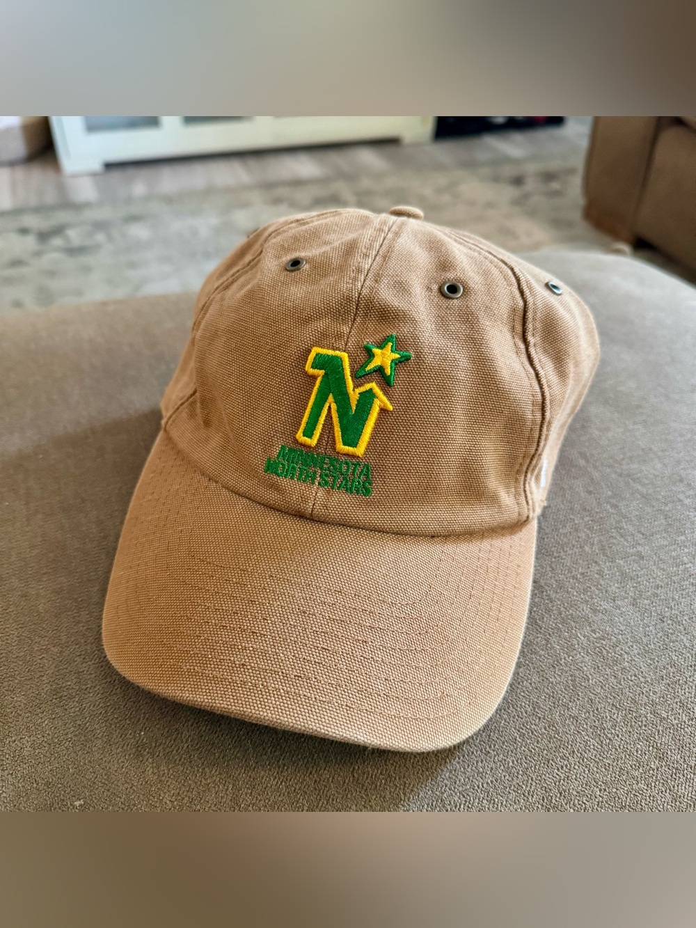 Minnesota North Stars Hockey 47 Brand Carhartt Adjustable Hat
